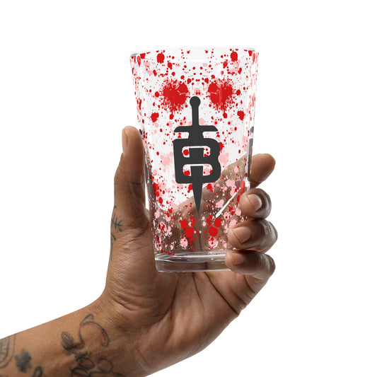 Emblem Pint Glass