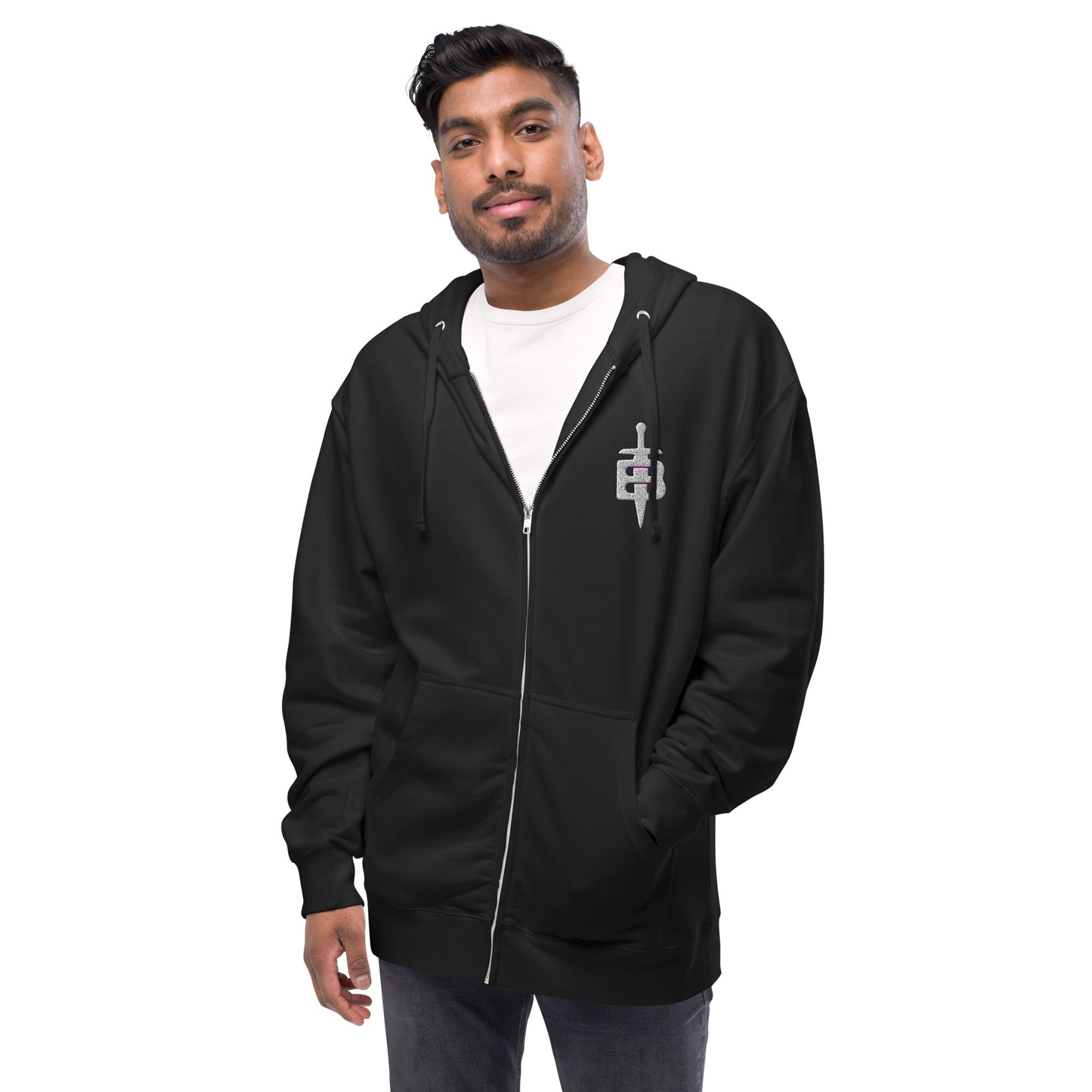 Beat Your Local Rapist Zip-Up Hoodie